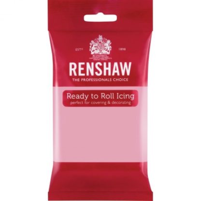 Ζαχαρόπαστα Renshaw Ροζ 250Γρ