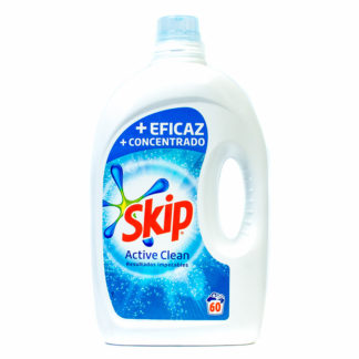 SKIP ΥΓΡΟ ΠΛΥΝΤΗΡΙΟΥ 60ΜΕΖ 3L ACTIVE CLEAN