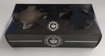 Ποτηροθήκες 2 Θέσεων Σχέδιο 12X50